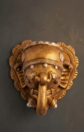 Handcrafted Terracotta Elephant Wall Hanging