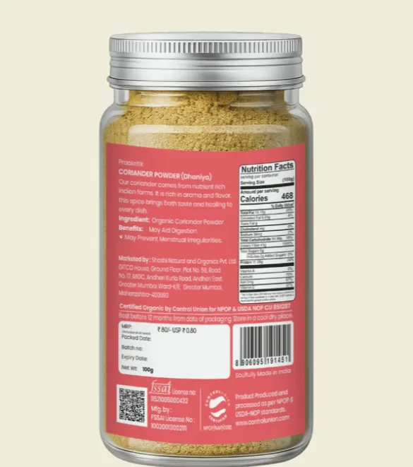 Dhaniya Powder - Organic