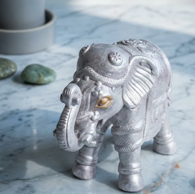 Handcrafted Terracotta Elephant Figurine – Traditional Decorative Art Piec