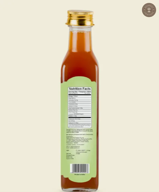 Apple Cider Vinegar Fenugreek & Cinnamon Organic