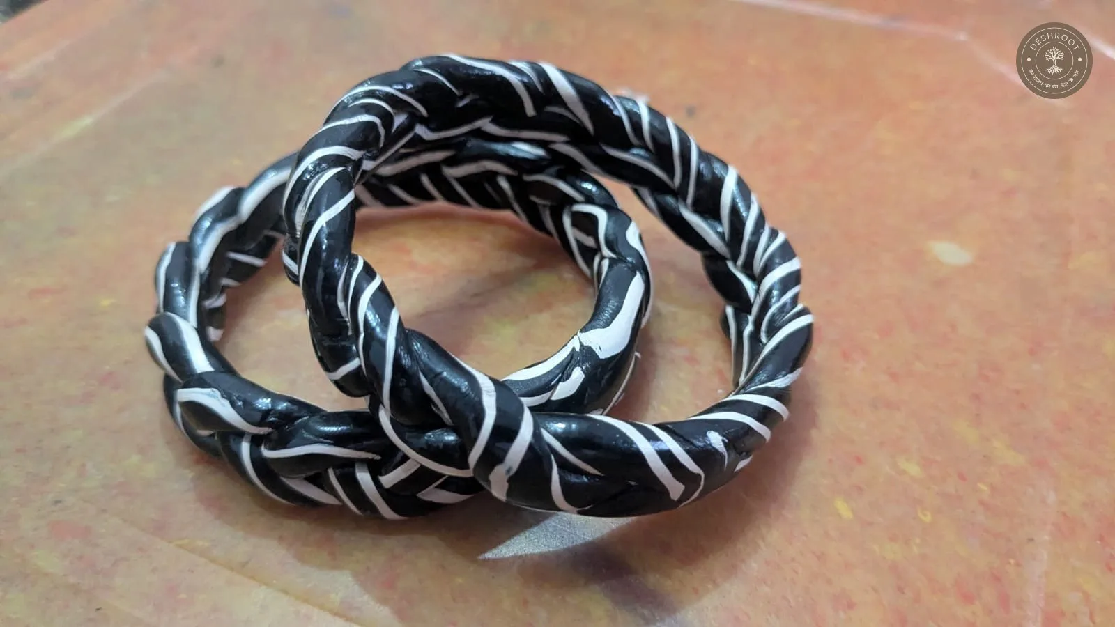 Handcrafted Wooden Bangles Set