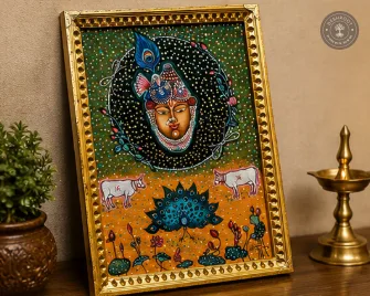 Handmade Shrinathji Pichwai Painting