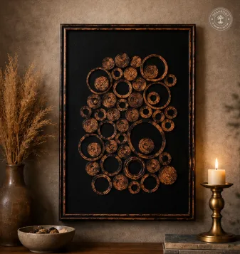Wall Painting-CIRCLE OF ECHOES