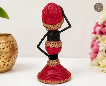 Handcrafted Tribal Lady Figurine
