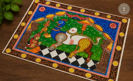 Handcrafted Pattachitra Folk Art Painting