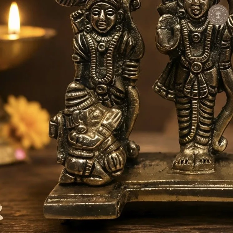 Handcrafted Brass Ram Darbar Idol
