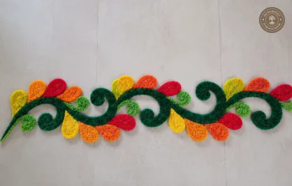 Handcrafted Woolen Door Front Decoration