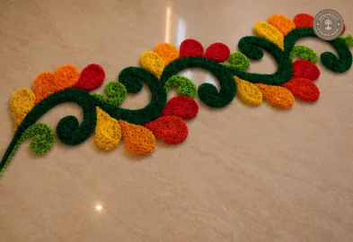 Handcrafted Woolen Door Front Decoration