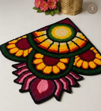 Handcrafted Woolen Corner Piece