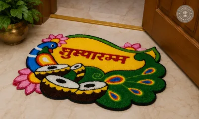 Handcrafted Woolen Welcome Entrance Decoration