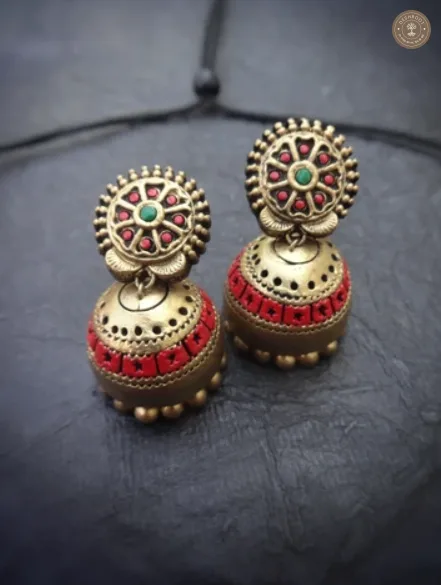 Mithra Terracotta Necklace | Handcrafted Tamil Nadu Terracotta Jewellery