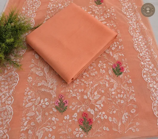 Kota Botanical Garden Embroidered Dress Material