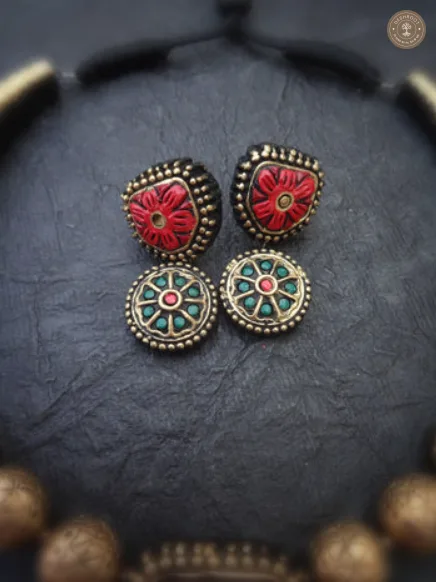 Kala Terracotta Necklace | Handcrafted Tamil Nadu Terracotta Jewellery