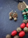 Manonmani Terracotta Necklace | Handcrafted Tamil Nadu Terracotta Jewellery