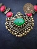 Komagal Terracotta Necklace | Handcrafted Tamil Nadu Terracotta Jewellery