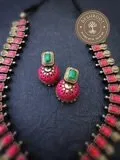 Maari Terracotta Necklace | Handcrafted Tamil Nadu Terracotta Jewellery