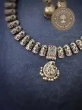 Munaivi Terracotta Necklace | Handcrafted Tamil Nadu Terracotta Jewellery