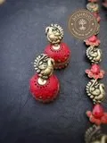 Yalini Terracotta Necklace | Handcrafted Tamil Nadu Terracotta Jewellery