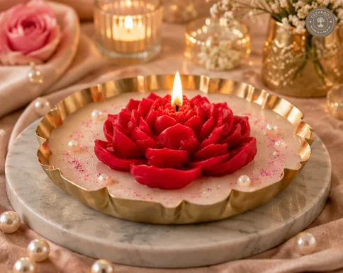 Lotus Bloom Uri Candle – Vanilla Dream