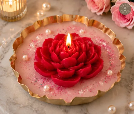 Lotus Bloom Uri Candle – Vanilla Dream
