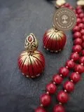 Sakhi Terracotta Necklace | Handcrafted Tamil Nadu Terracotta Jewellery