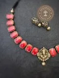 Kanmani Terracotta Necklace | Handcrafted Tamil Nadu Terracotta Jewellery