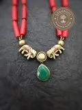 Aksha Terracotta Necklace | Handcrafted Tamil Nadu Terracotta Jewellery