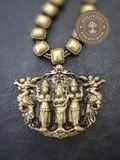 Dia Terracotta Necklace | Handcrafted Tamil Nadu Terracotta Jewellery