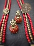 Ira Terracotta Necklace | Handcrafted Tamil Nadu Terracotta Jewellery