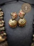 Angayarkanni Terracotta Necklace | Handcrafted Tamil Nadu Terracotta Jewellery