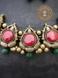 Karpagam Terracotta Necklace | Handcrafted Tamil Nadu Terracotta Jewellery