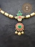 Madhuvi Terracotta Necklace | Handcrafted Tamil Nadu Terracotta Jewellery