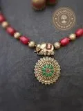 Abhirami Terracotta Necklace | Handcrafted Tamil Nadu Terracotta Jewellery