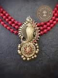 Semmalar Terracotta Necklace | Handcrafted Tamil Nadu Terracotta Jewellery