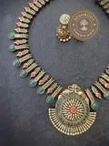 Mangai Terracotta Necklace | Handcrafted Tamil Nadu Terracotta Jewellery