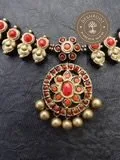 Venba Terracotta Necklace | Handcrafted Tamil Nadu Terracotta Jewellery