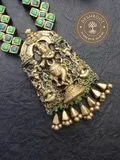 Oormila Terracotta Necklace | Handcrafted Tamil Nadu Terracotta Jewellery