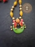 Kurunji Terracotta Necklace | Handcrafted Tamil Nadu Terracotta Jewellery