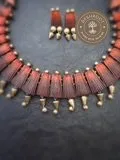 Azhagi Terracotta Necklace | Handcrafted Tamil Nadu Terracotta Jewellery