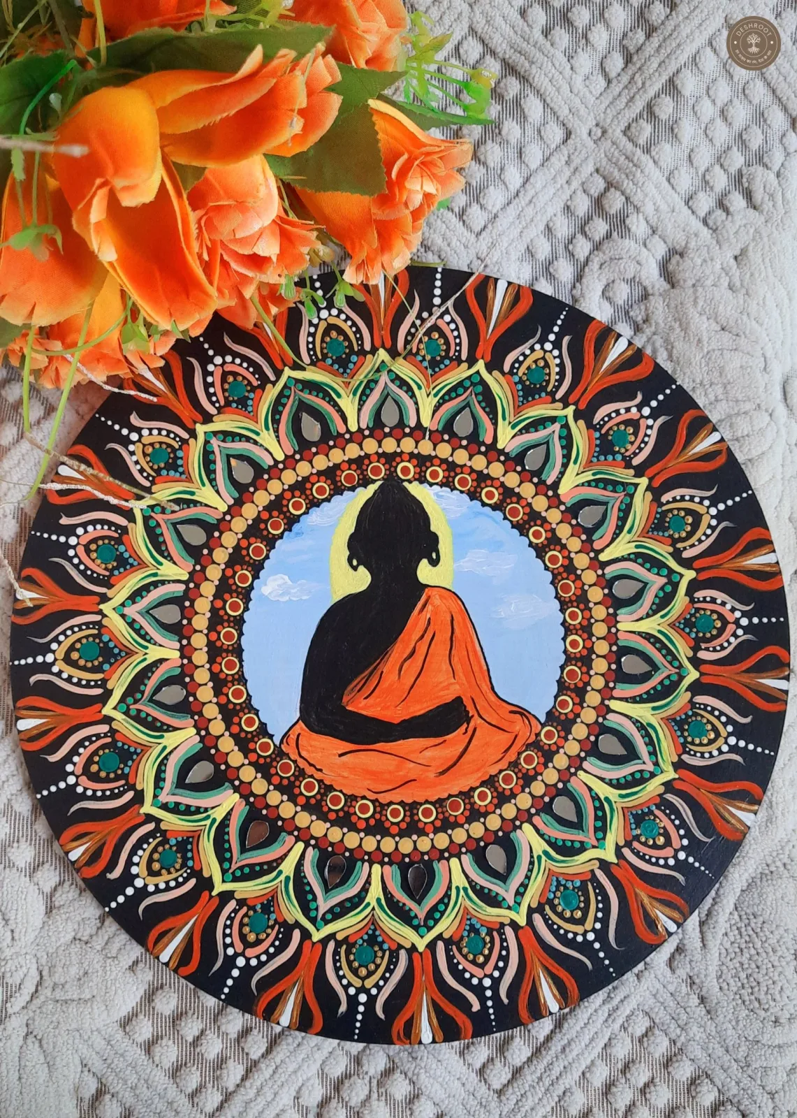 Meditating Buddha Mandala