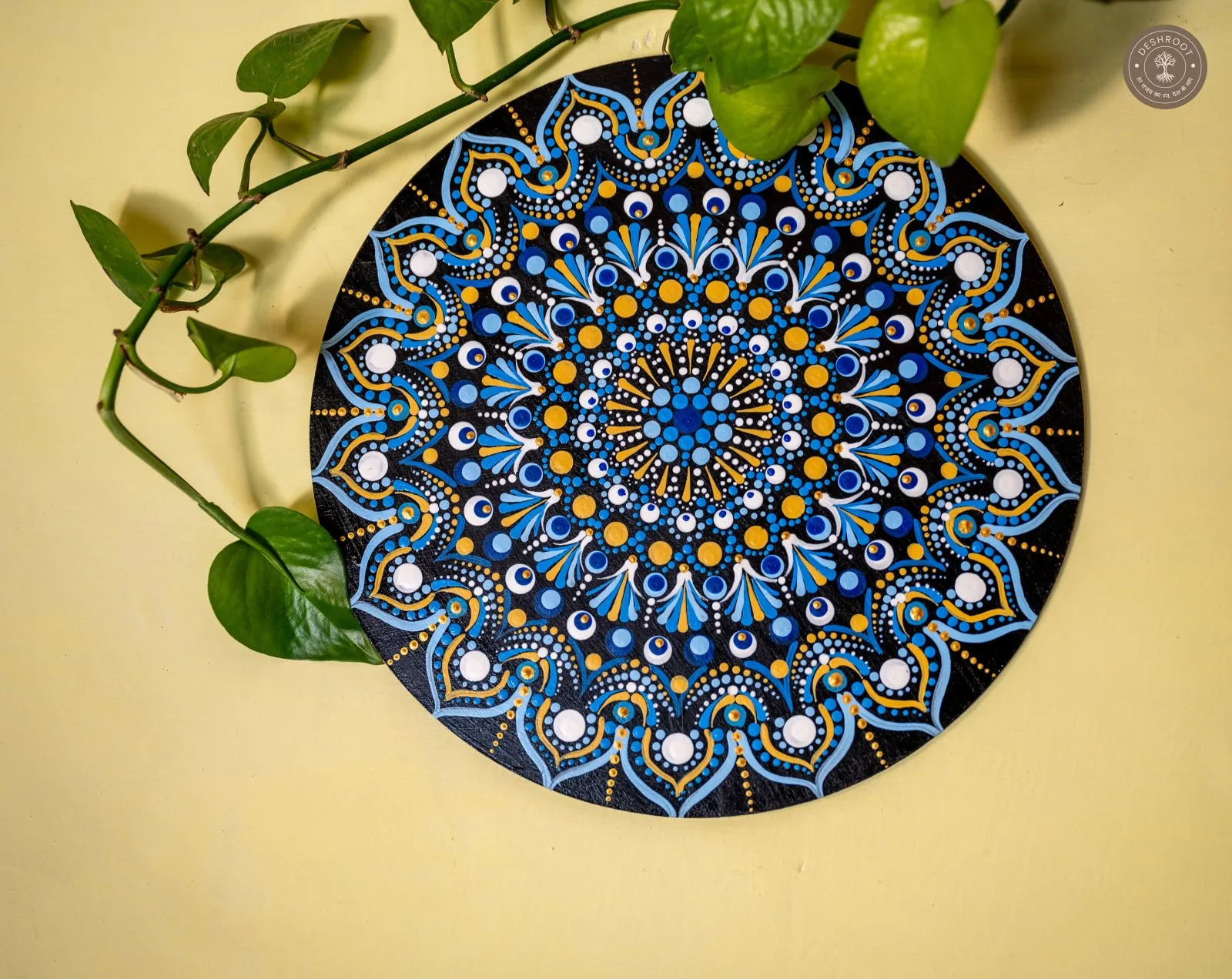 Evil Eye Floral Combo Hanging Ornament