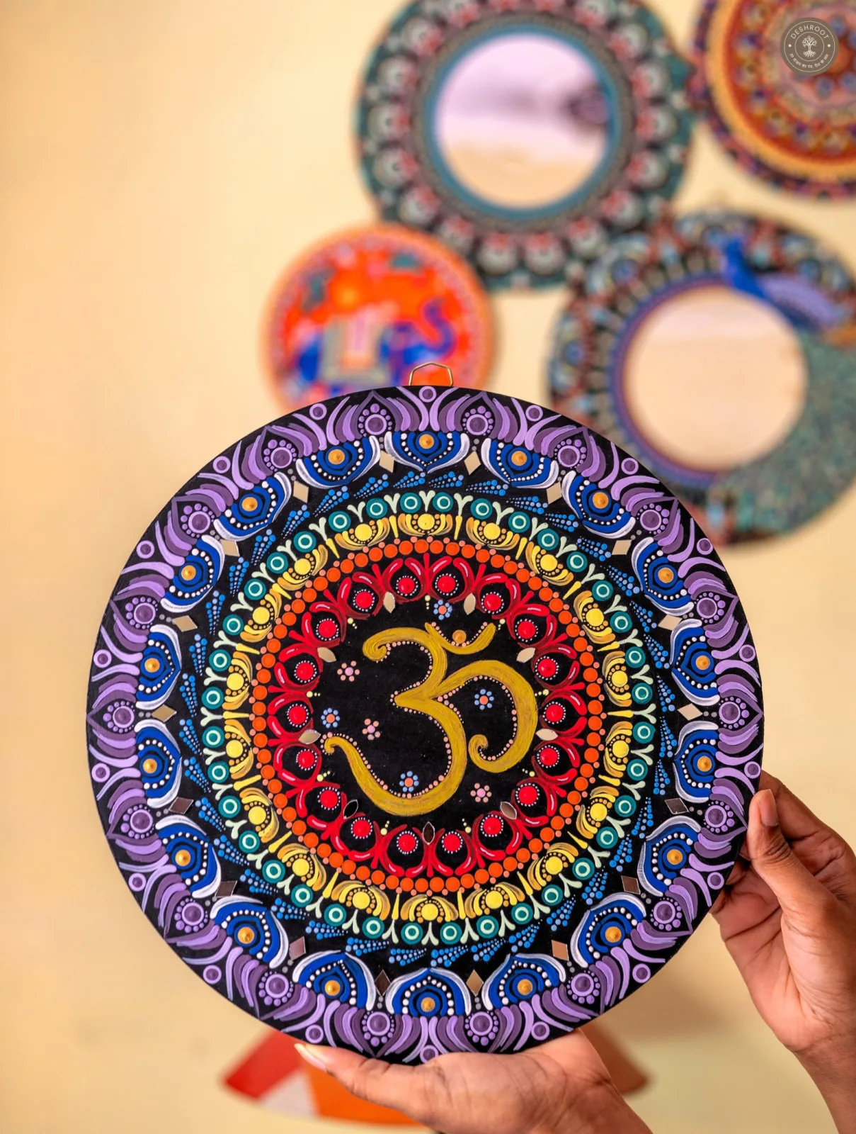 Zen Chakra Mandala 12 inch