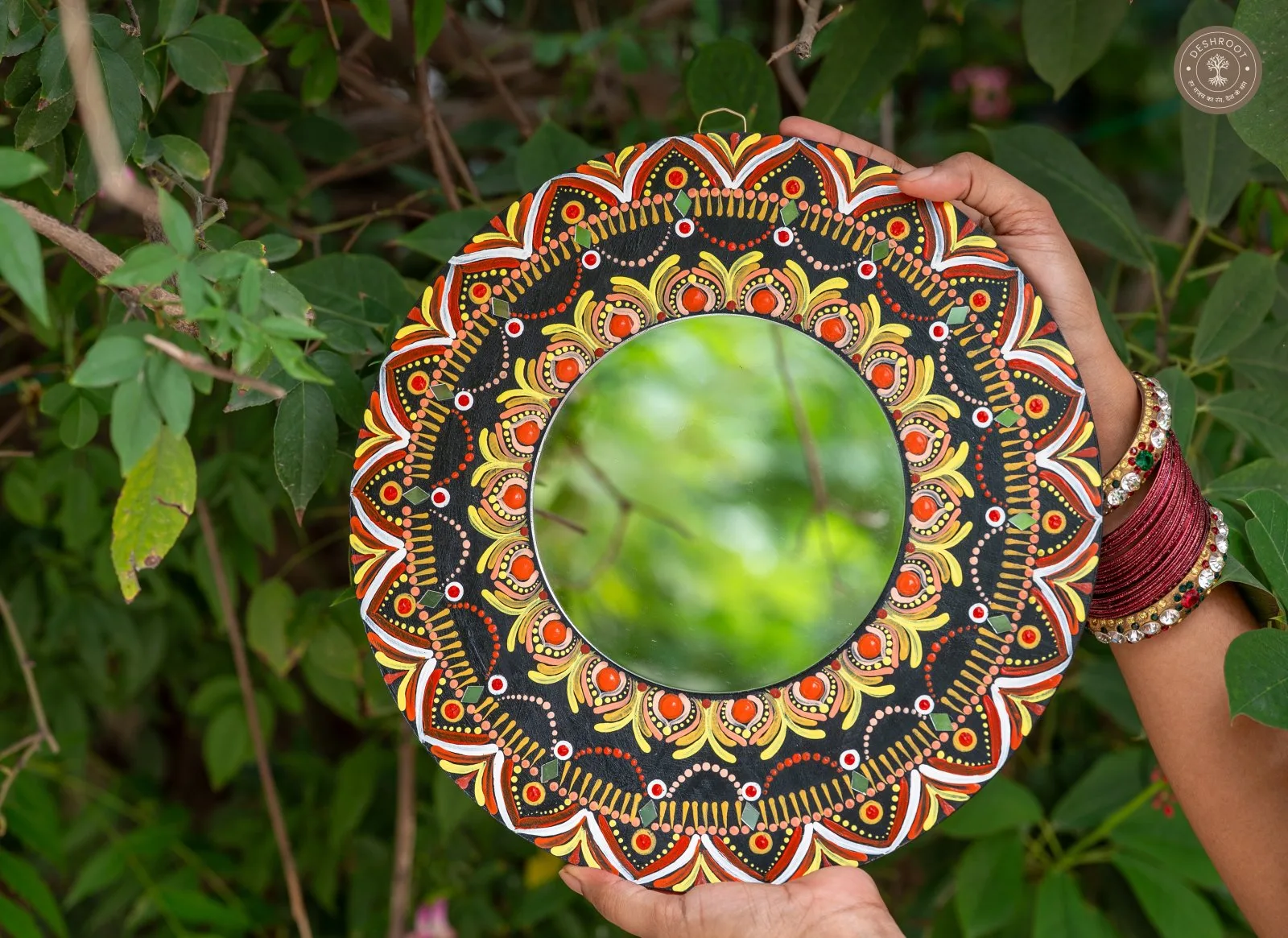 Sringar Mirror Mandala 12.inch