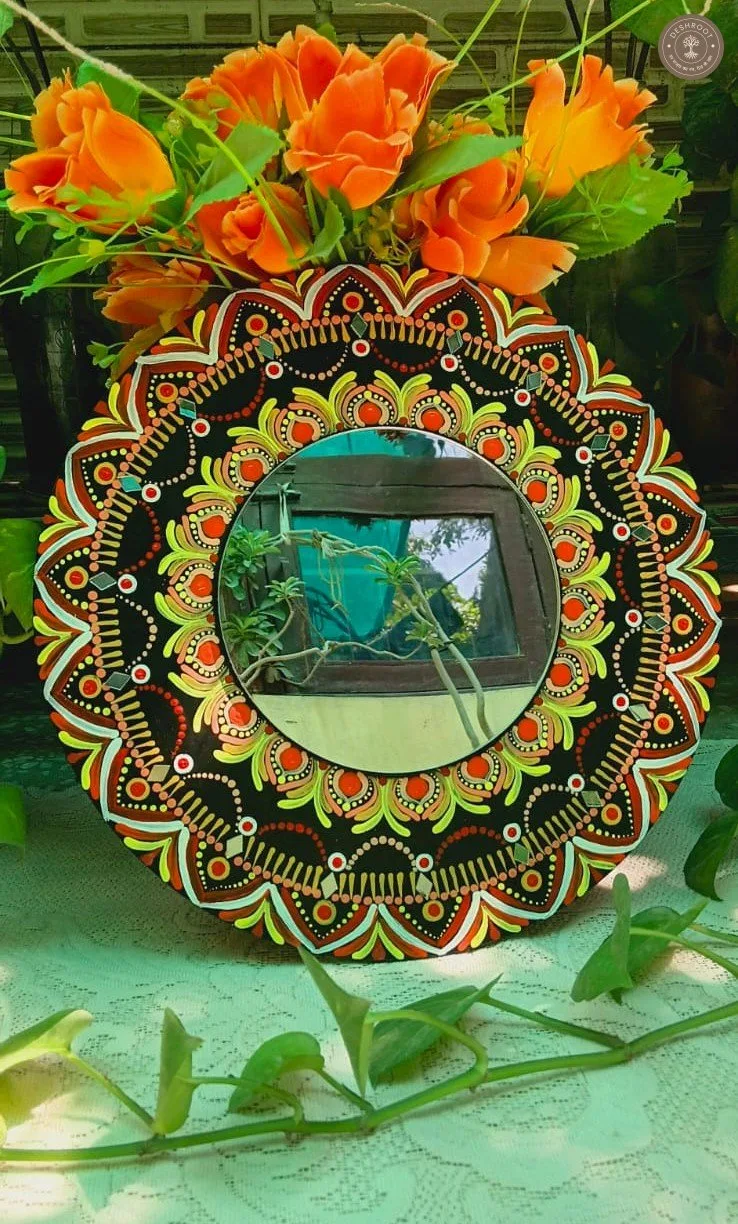 Sringar Mirror Mandala 12.inch