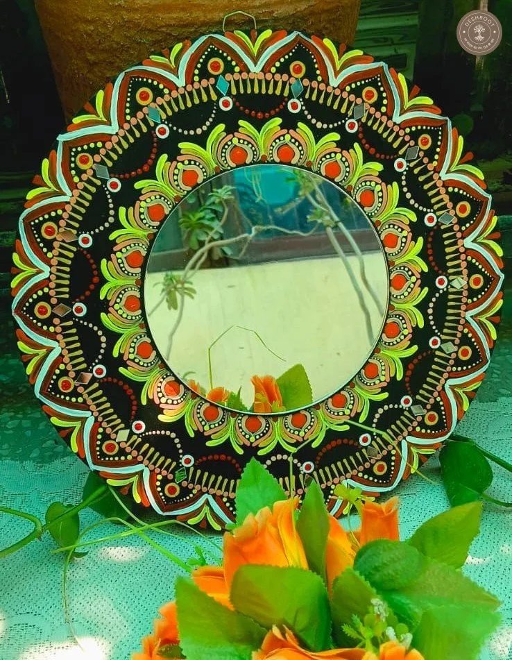 Sringar Mirror Mandala 12.inch