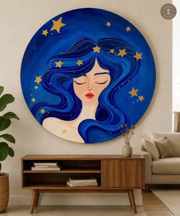 Moonlight Dreams Handmade Painting
