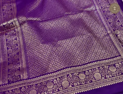 Katan silk Butti Banarasi saree