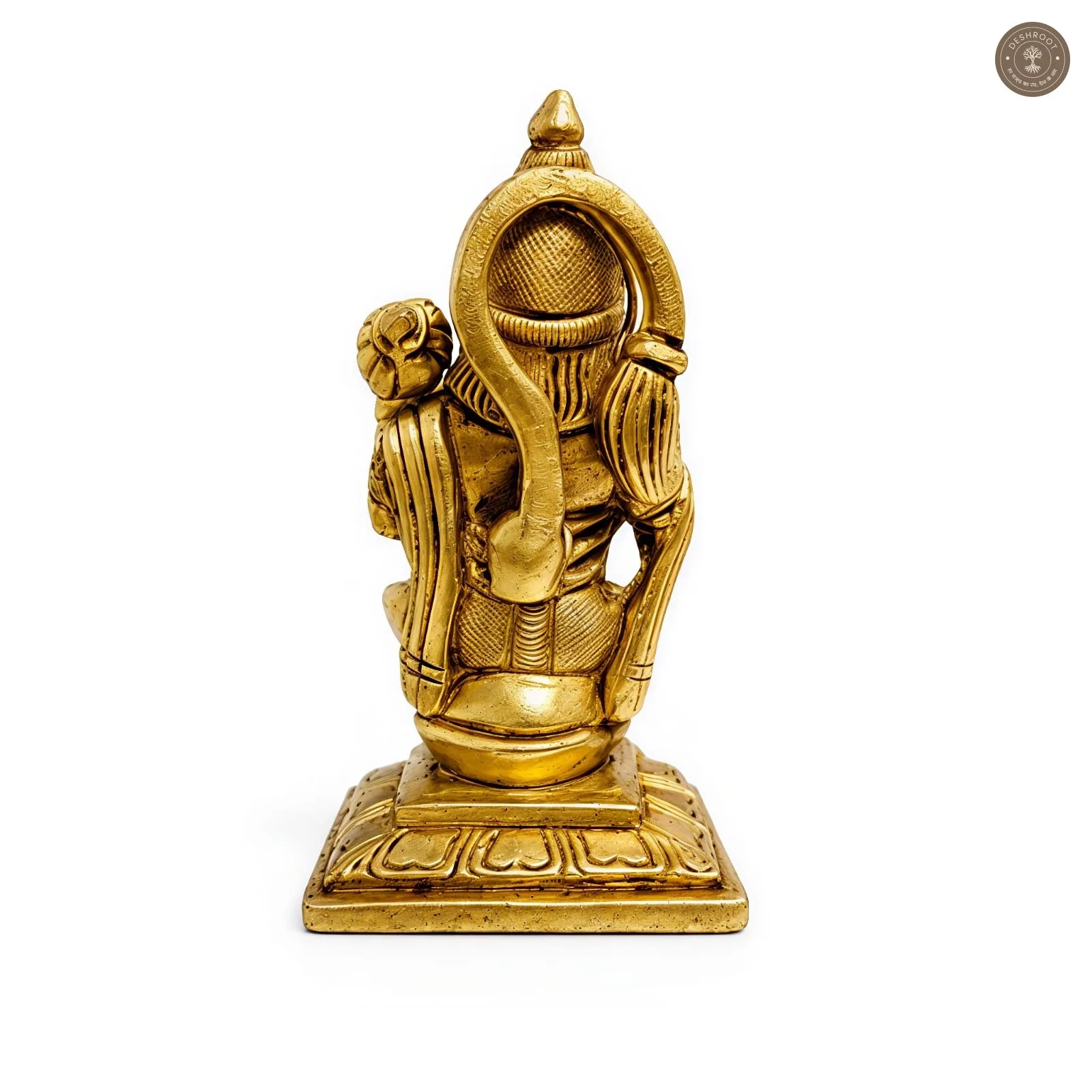 Divine Golden Hanuman Idol – Blessing Pose
