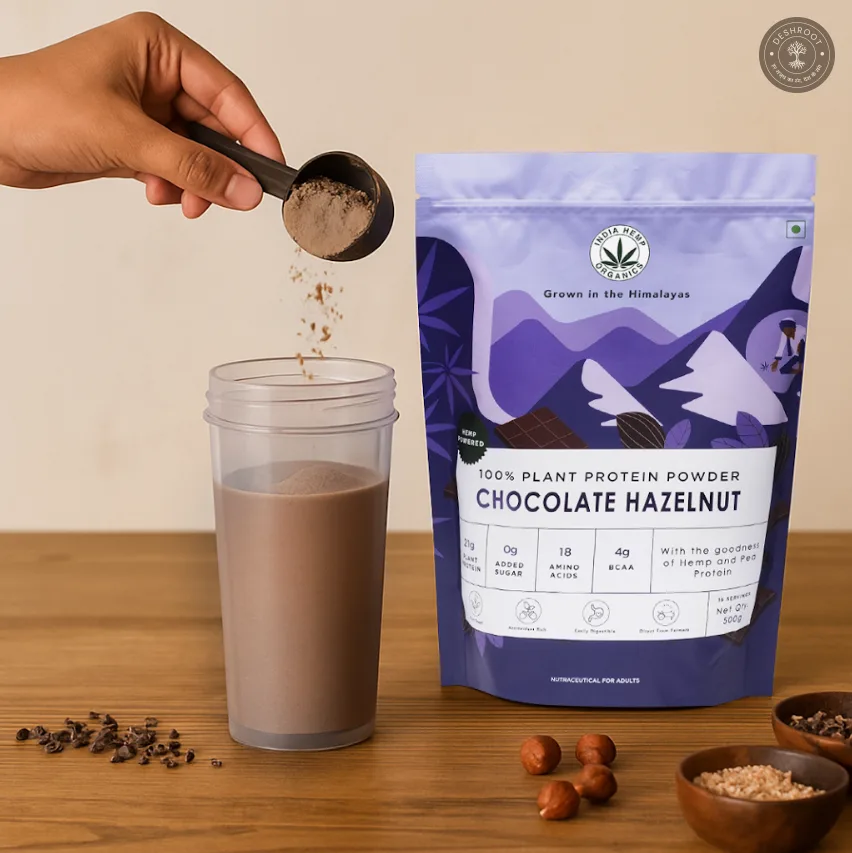 Hemp Protein Powder – Dark Chocolate Hazelnut