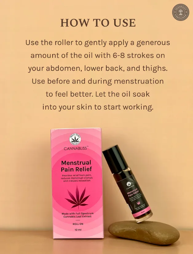 Cannabliss Menstrual Pain Relief Roll-On